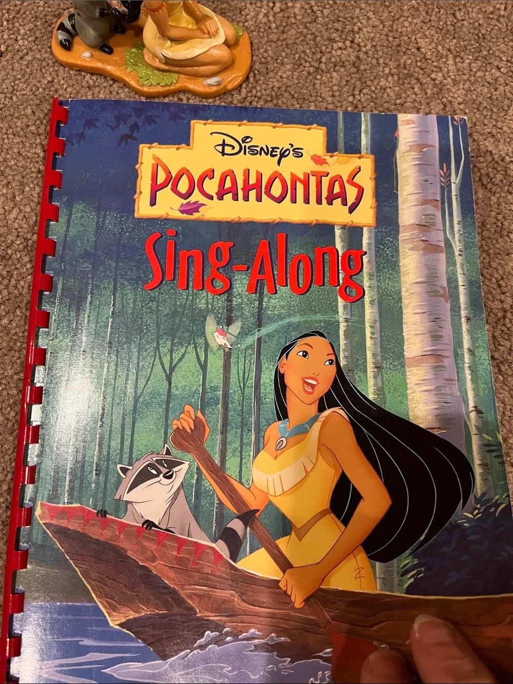 Disney Pocahontas Sing-Along Set - with characters